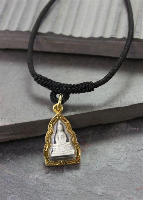 Malaysian thai religious amulet necklace